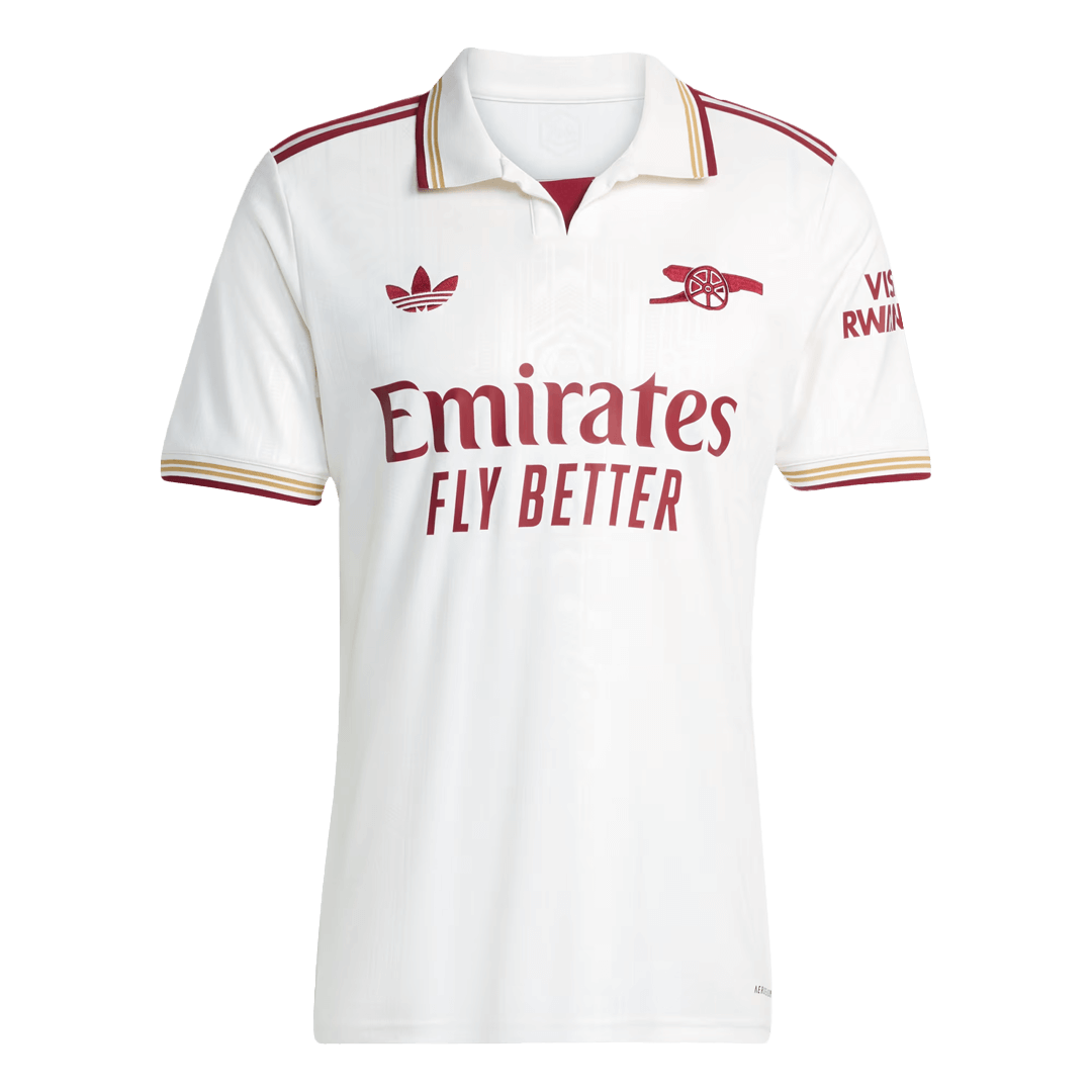HAVERTZ #29 Arsenal Derde Thuisshirt 2025/26 Wit
