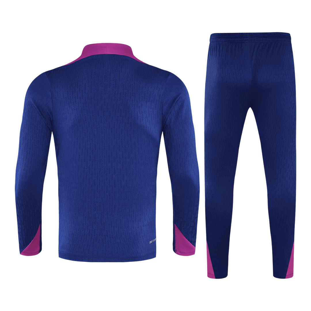 Barcelone Sweatshirt Kit 2025/26 Enfant Bleu marine
