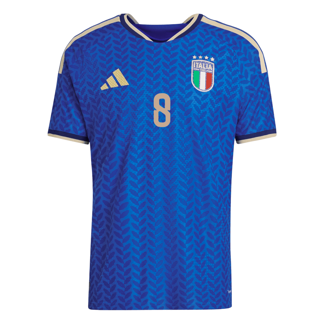 TONALI #8 Italie Domicile Maillot Coupe du Monde 2026 Bleu Joueur
