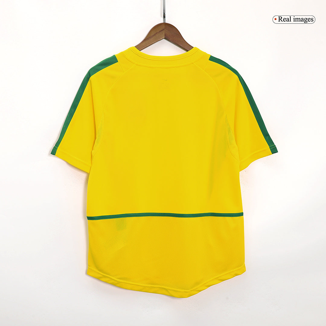 Retro Brésil Domicile Maillot 2002/03