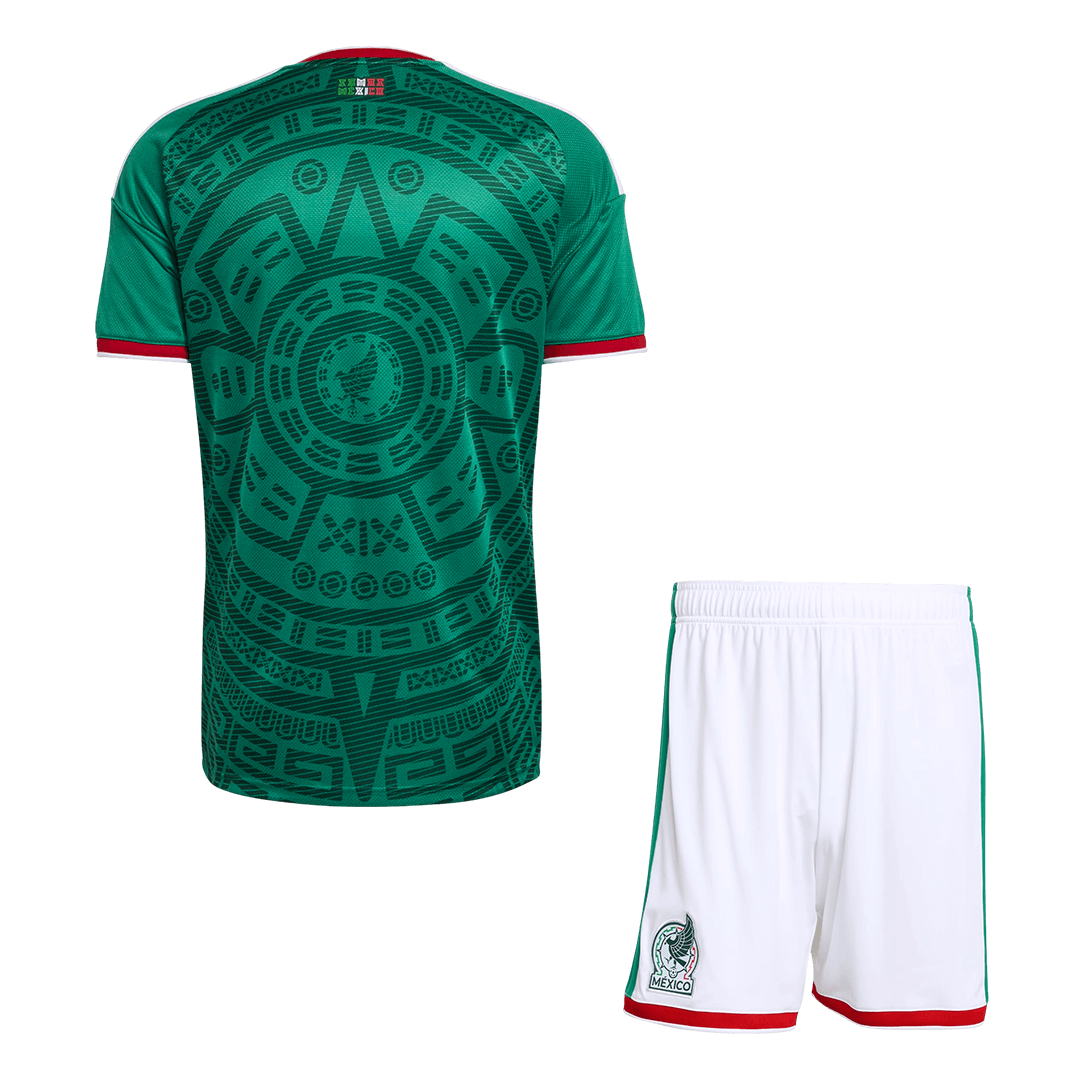 Mexico Thuisshirt Kit - Wereldbeker 2026 Groen