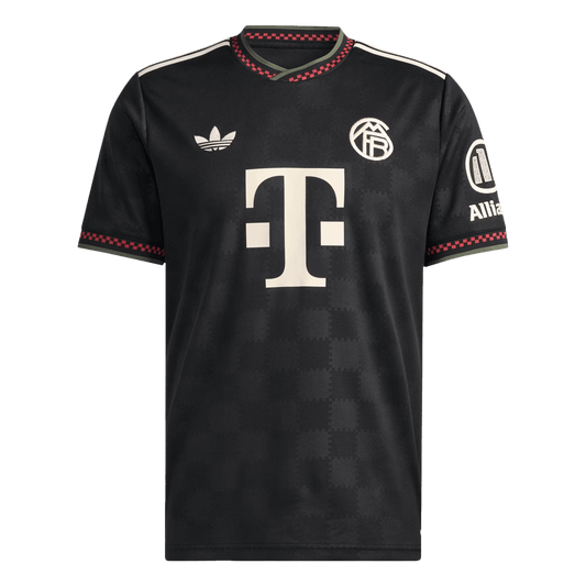 Munich Third Maillot 2025/26 Noir Grande Taille