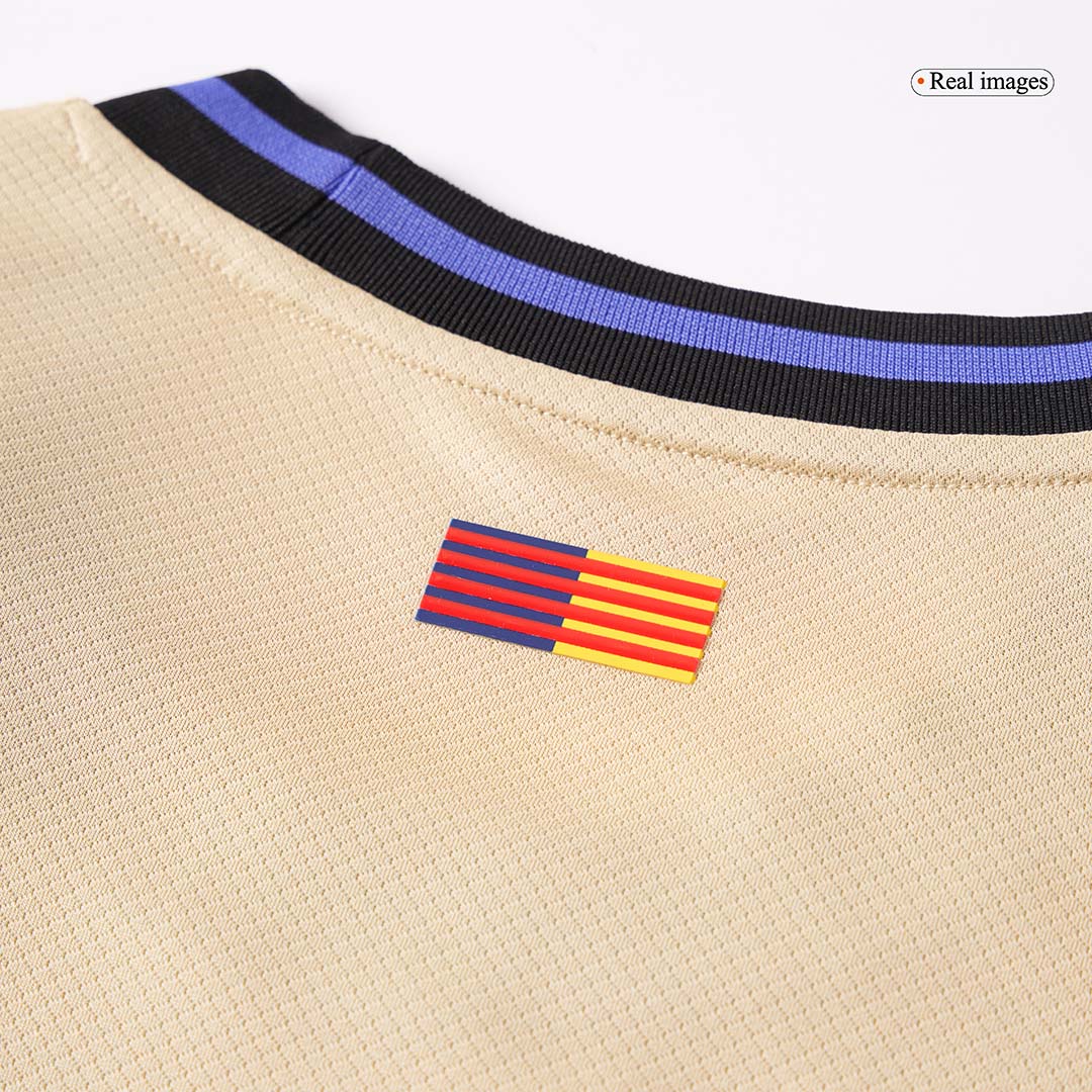 RAPHINHA #11 Barcelone Extérieur Maillot 2025/26 Jaune - UCL
