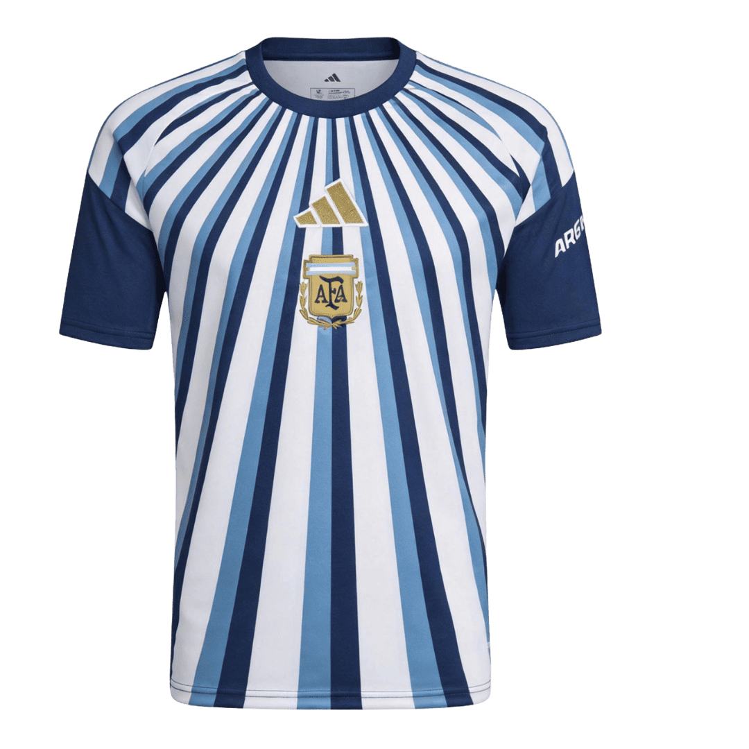 Argentine Pre-Match Maillot - Coupe du Monde 2026 Bleu marine