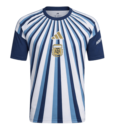Argentine Pre-Match Maillot - Coupe du Monde 2026 Bleu marine