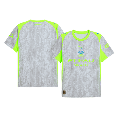 Manchester City Derde Thuisshirt 2025/26 Grijs