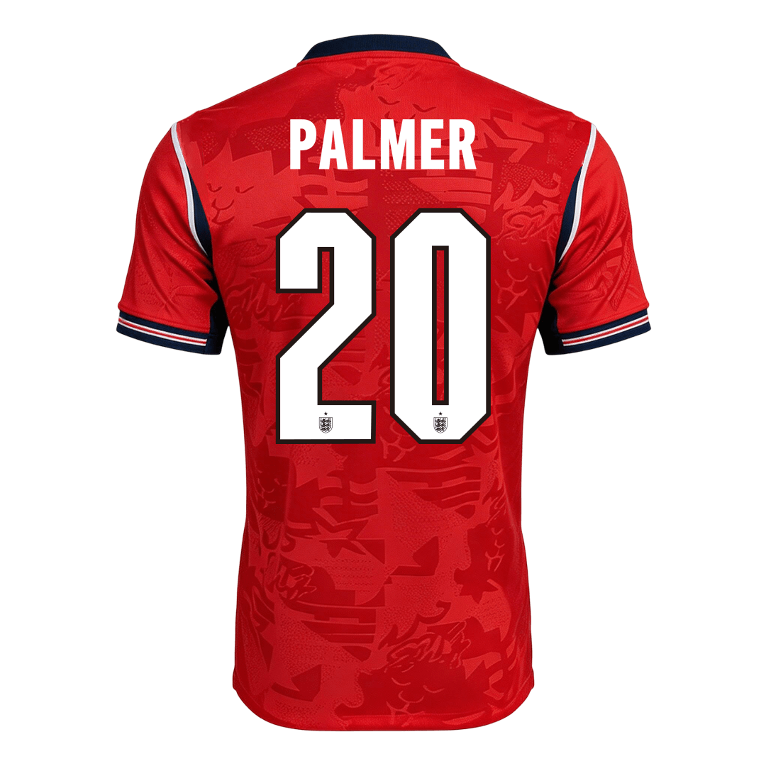 PALMER #20 Angleterre Extérieur Maillot - Coupe du Monde 2026 Rouge Joueur