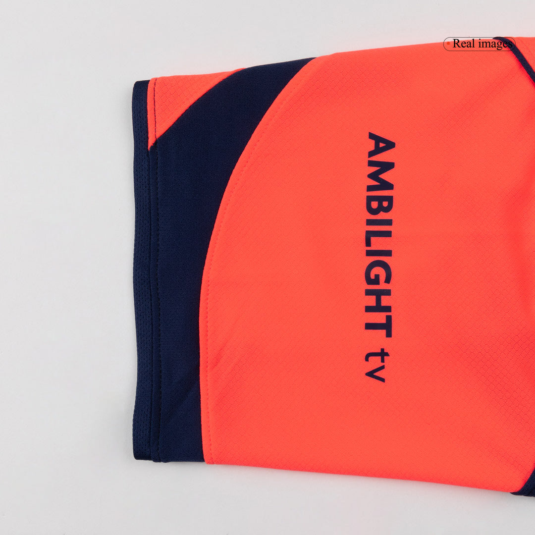 F.DE JONG #21 Barcelone Third Maillot 2025/26 Orange - UCL
