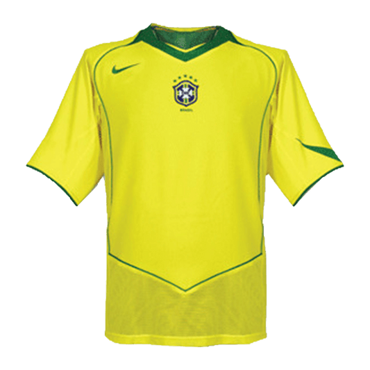 Retro Brésil Domicile Maillot 2004