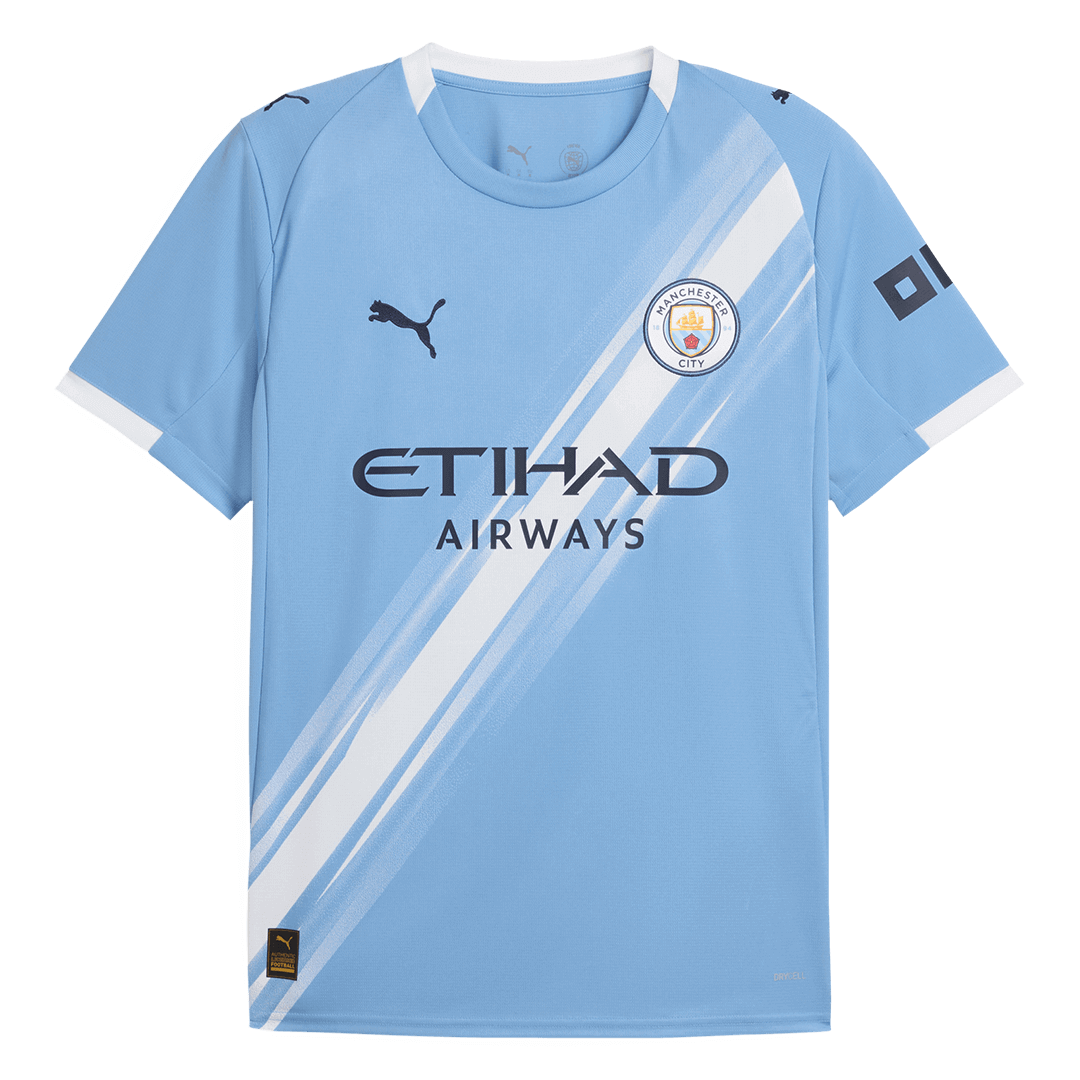 HAALAND #9 Manchester City Domicile Maillot 2025/26 Grande Taille