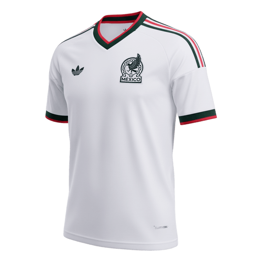 Mexique Extérieur Maillot Coupe du Monde 2026 Blanc Grande Taille