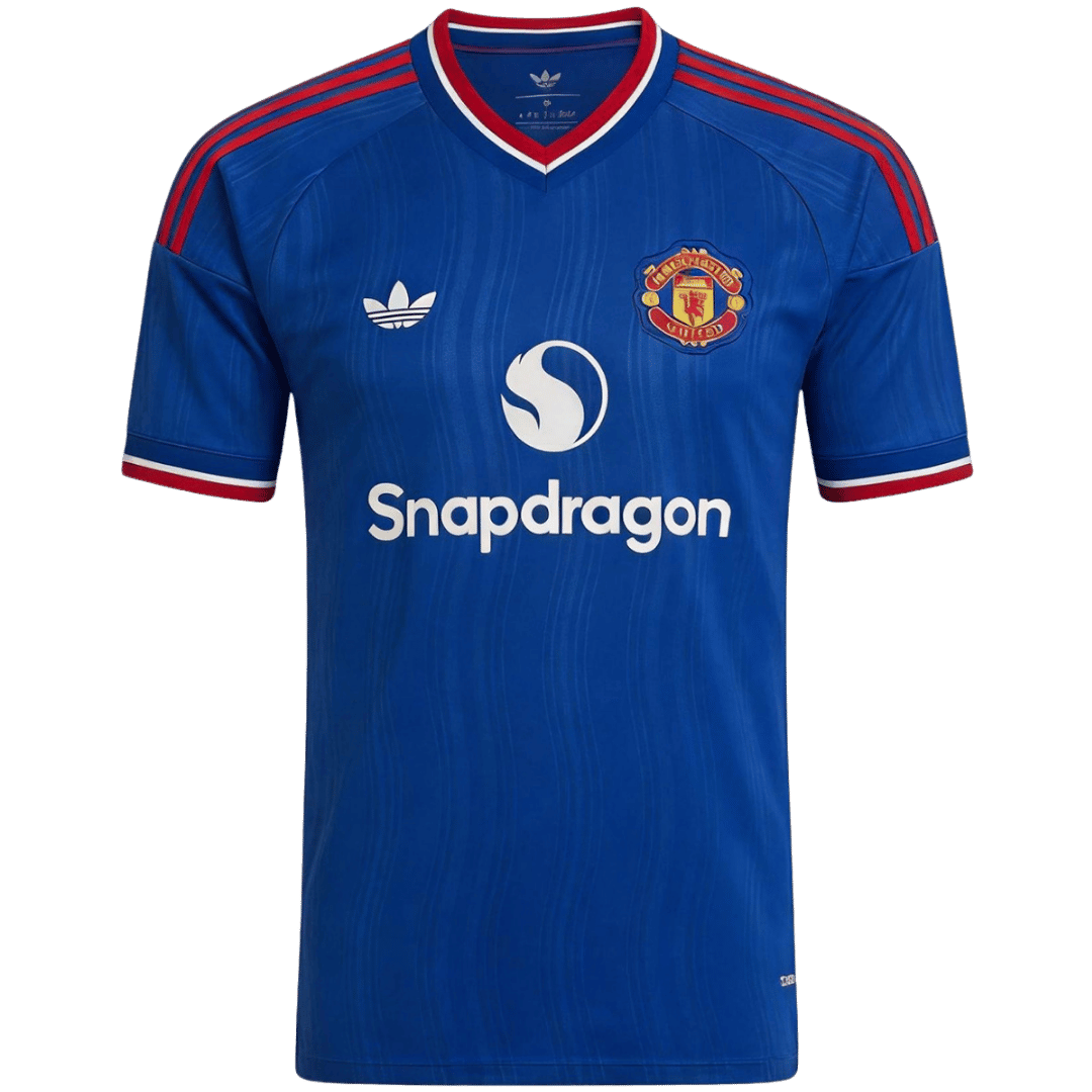 CUNHA #10 Manchester United Extérieur Maillot 2026/27 Bleu