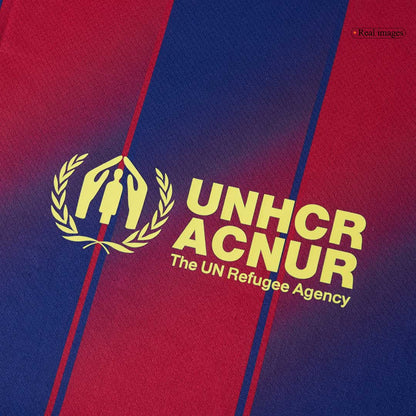 ROONY #19 Barcelone Domicile Maillot 2025/26 Rouge et Bleu - Super