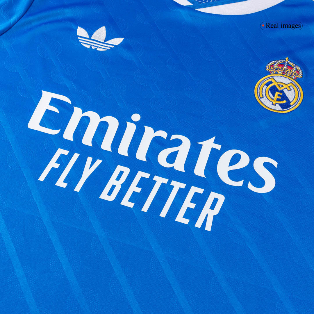 ARDA GÜLER #15 Real Madrid Third Maillot 2025/26 Bleu