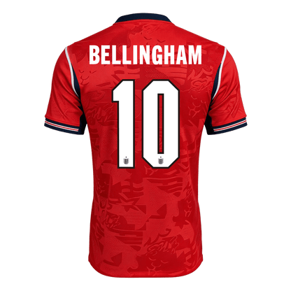 BELLINGHAM #10 Angleterre Extérieur Maillot - Coupe du Monde 2026 Rouge