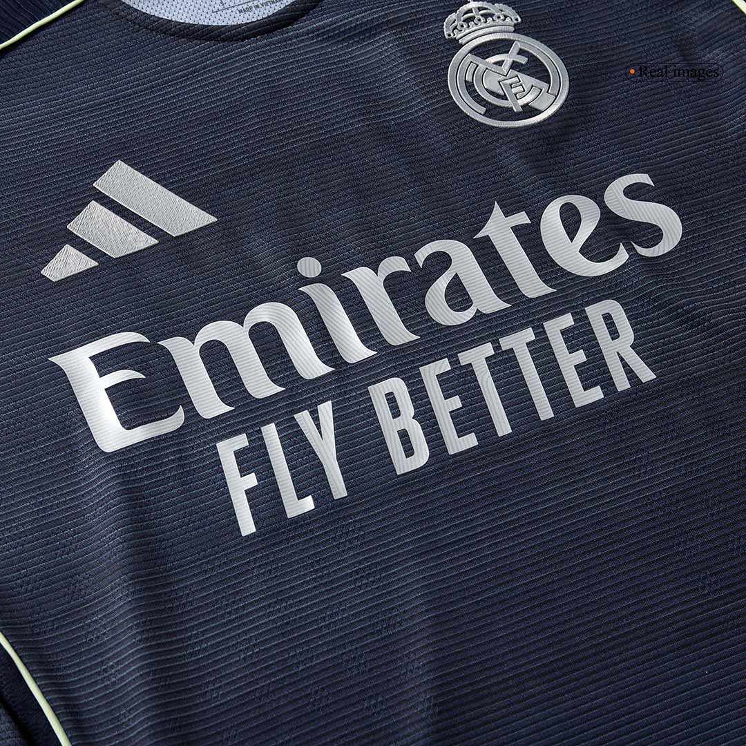 VINI JR. #7 Real Madrid Extérieur Maillot 2025/26 Authentique