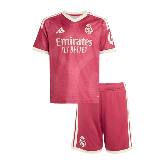 Real Madrid Third Maillot Kit 2026/27 Enfant Rose