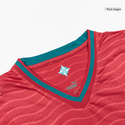RÚBEN DIAS #4 Portugal Thuisshirt - Wereldkampioenschap 2026 Rood Speler