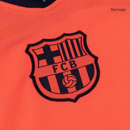 Barcelona Derde Shirt Tenue 2025/26 Junior Oranje