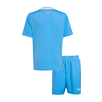 Inter Miami CF Third Maillot Kit 2025 Junior Bleu