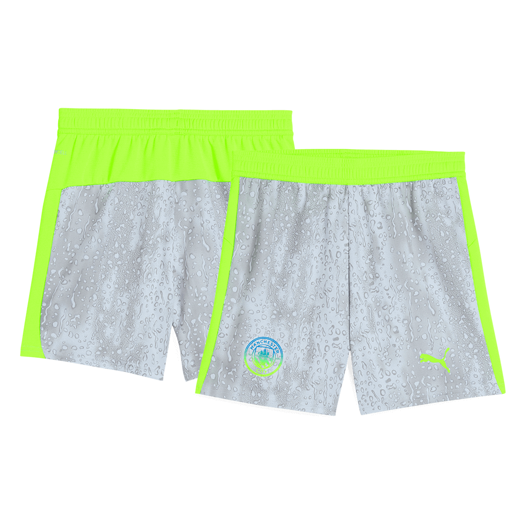 Manchester City Derde Thuisshirt 2025/26 Grijs