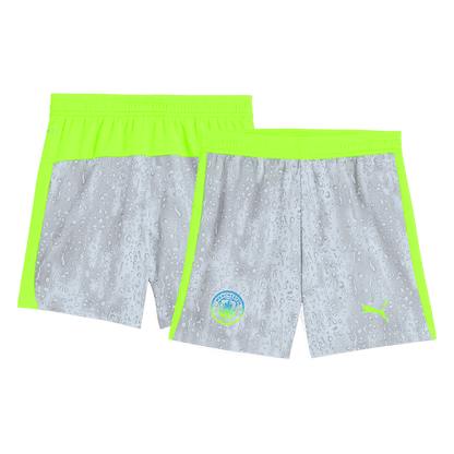 Manchester City Derde Thuisshirt 2025/26 Grijs