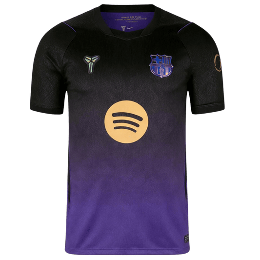 RAPHINHA #11 Barcelone Extérieur Maillot 2026/27 Black/Purple - UCL