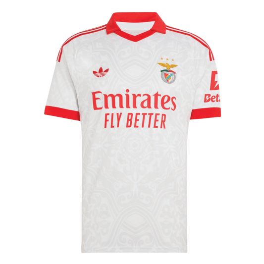 Lisbonne Extérieur Maillot 2026/27 Blanc Joueur