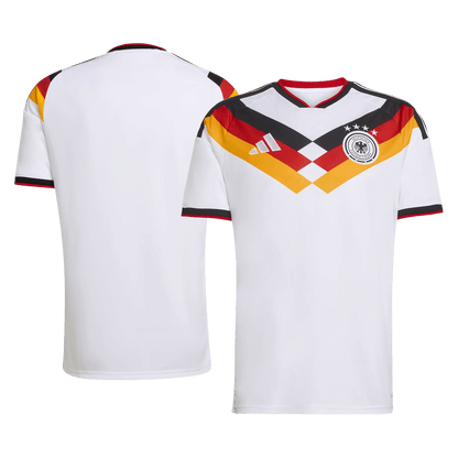 Allemagne Domicile Maillot Coupe du Monde 2026 Blanc Grande Taille