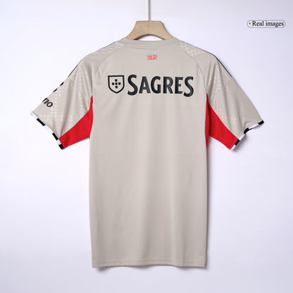 Lisbonne Extérieur Maillot 2025/26 Beige