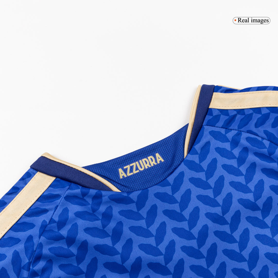 Italie Domicile Maillot Kit - Coupe du Monde 2025/26 Enfant Bleu
