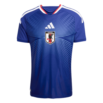 Japon Domicile Maillot Coupe du Monde 2026 Bleu marine Joueur Grande Taille