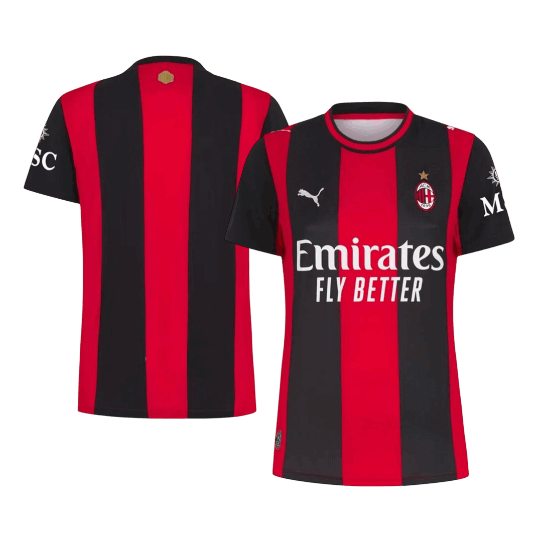 Femme AC Milan Domicile Maillot 2026/27 Rouge&Noir