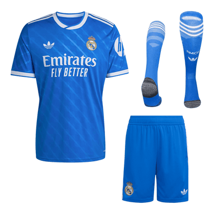Real Madrid Derde Shirt Kit 2025/26 Blauw