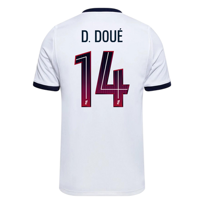 D. DOUÉ #14 Les Paris Extérieur Maillot 2026/27 Blanc