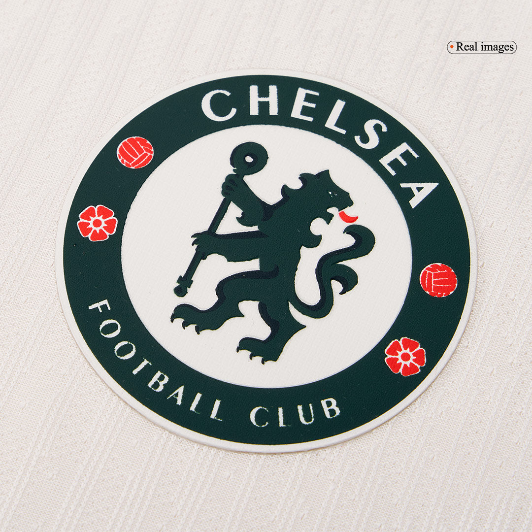 GARNACHO #49 Chelsea Extérieur Maillot 2025/26 Blanc Authentique