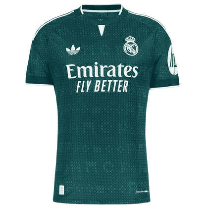 VALVERDE #8 Real Madrid Extérieur Maillot 2026/27 Vert Joueur