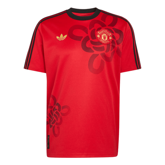 Manchester United Maillot 2025/26 Rouge Grande Taille