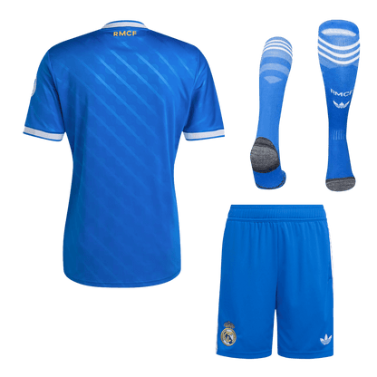 Real Madrid Derde Shirt Kit 2025/26 Blauw