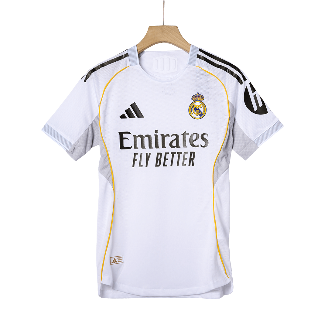 F.MENDY #23 Real Madrid Domicile Maillot 2025/26 Blanc Authentique