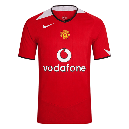 Retro Manchester United Domicile Maillot 2004/06 Rouge
