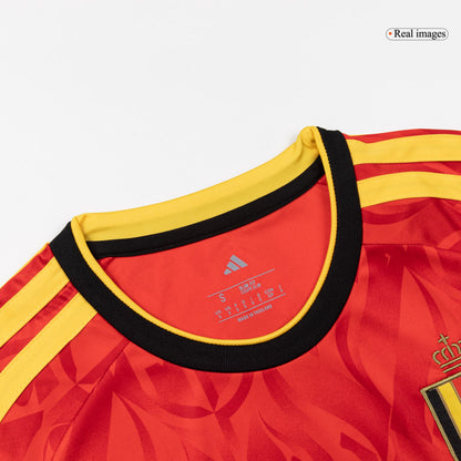 LUKAKU #9 Belgique Domicile Maillot - Coupe du Monde 2026 Rouge