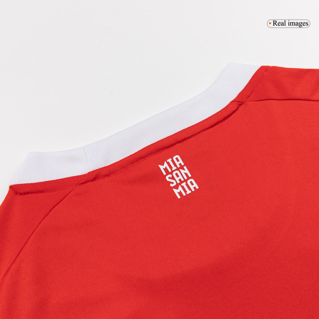 Munich Domicile Maillot 2025/26 Rouge - Super Grande Taille