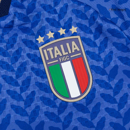 BASTONI #23 Italie Domicile Maillot Coupe du Monde 2026 Bleu Joueur