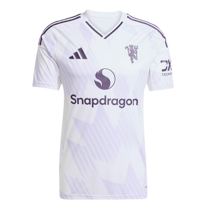 Manchester United Extérieur Maillot 2025/26 Grande Taille