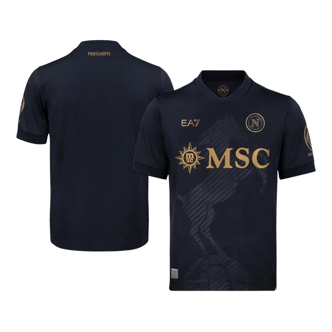 Naples Third Maillot 2026/27 Noir