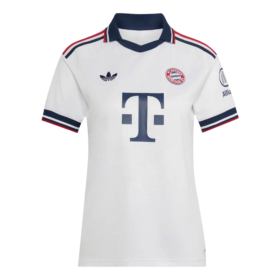 Femme Munich Extérieur Maillot 2026/27 Blanc