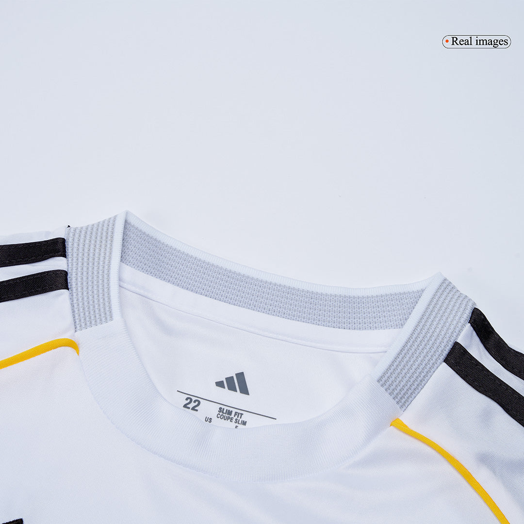 Real Madrid Domicile Maillot Kit 2025/26 Enfant Blanc