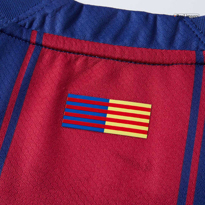 ROONY #28 Barcelone Domicile Maillot 2025/26 Rouge et Bleu - UCL - Super