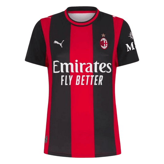 Femme AC Milan Domicile Maillot 2026/27 Rouge&Noir